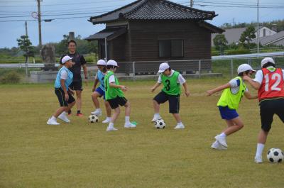 サッカー教室①