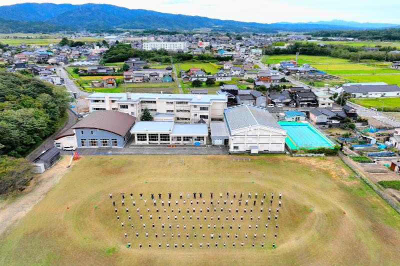 ドローンによる空撮