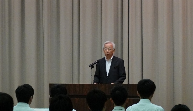 新村塾頭あいさつ