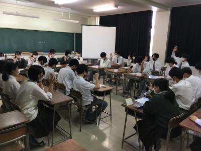 議題決議場面です。