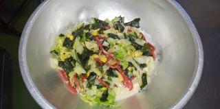 赤く見えるのが赤コンニャクです