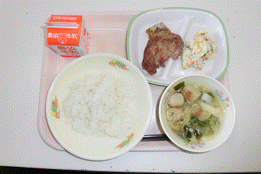 今日の給食