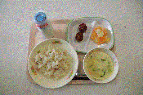 今日の給食