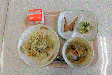 今日の給食