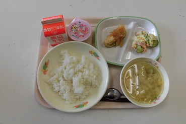 今日の給食