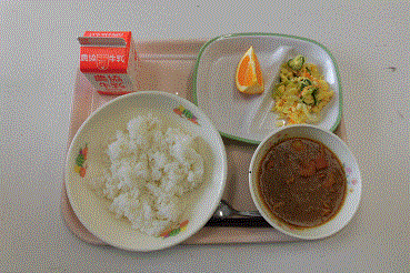 今日の給食