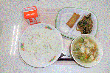 今日の給食