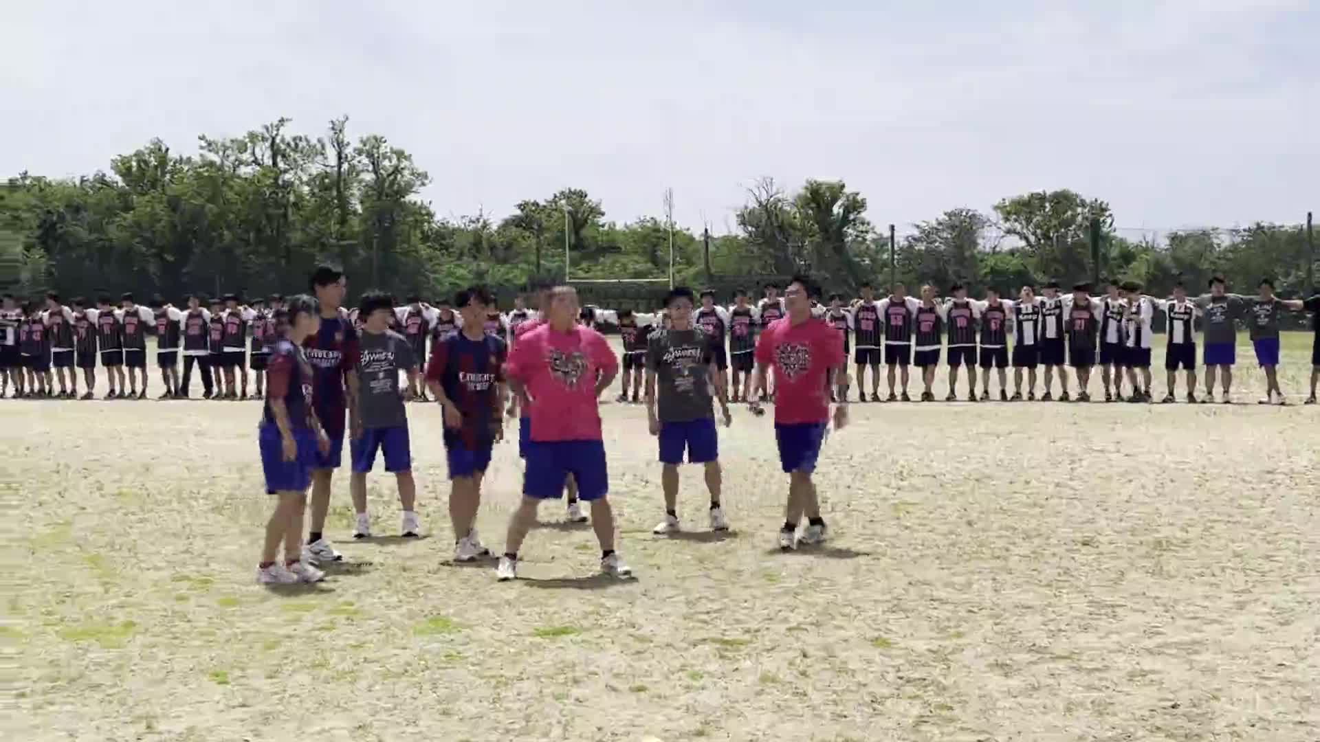 Ｒ７陸上　円陣校歌