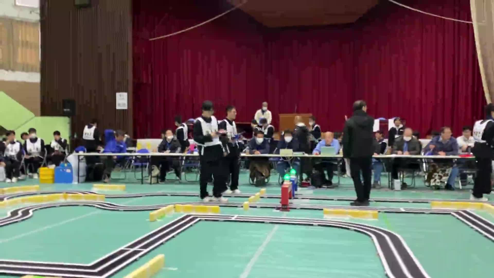 2026マイコンカーラリー北信越大会（№１ベーシッククラス 3年吉野航平2年大津克彦）