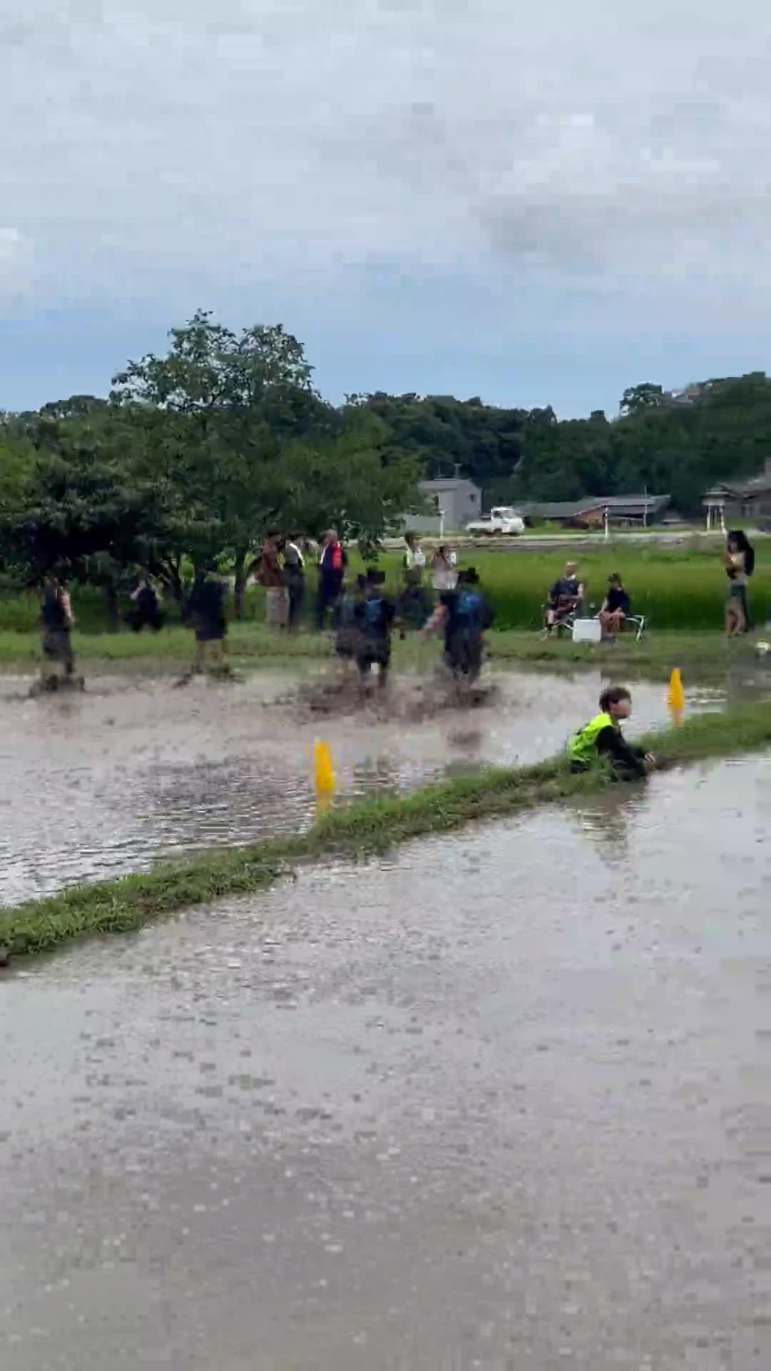 田んぼラグビー