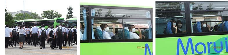 修学旅行に出発