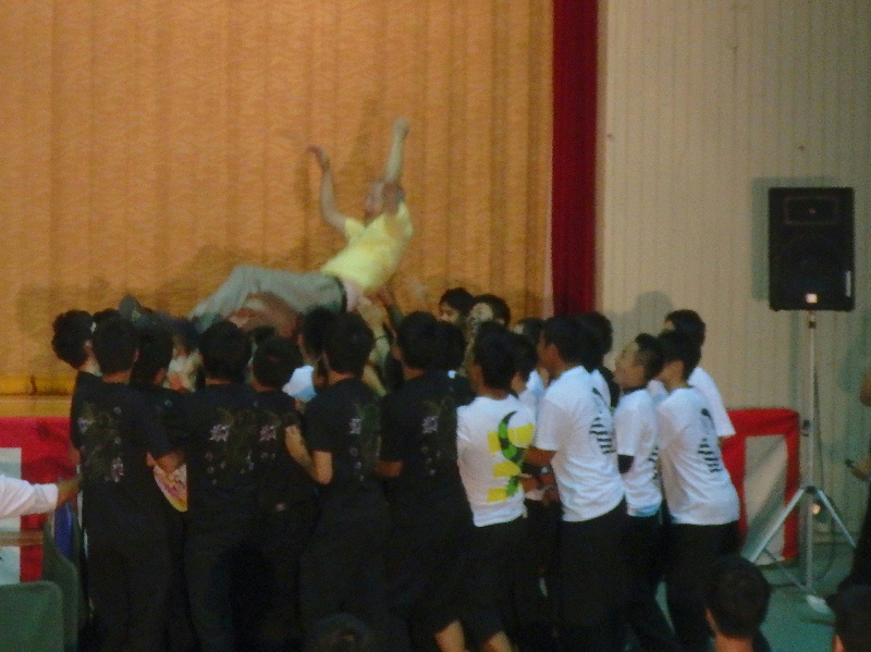 生徒会顧問の先生ありがとう