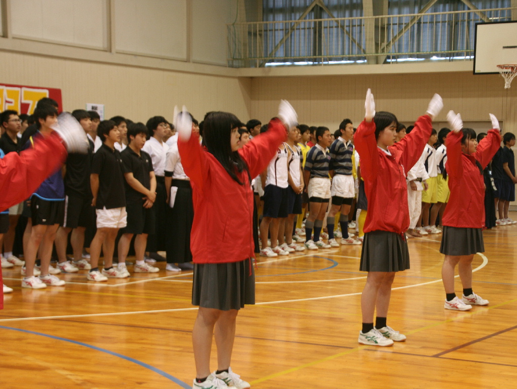 H30 壮行式 応援団