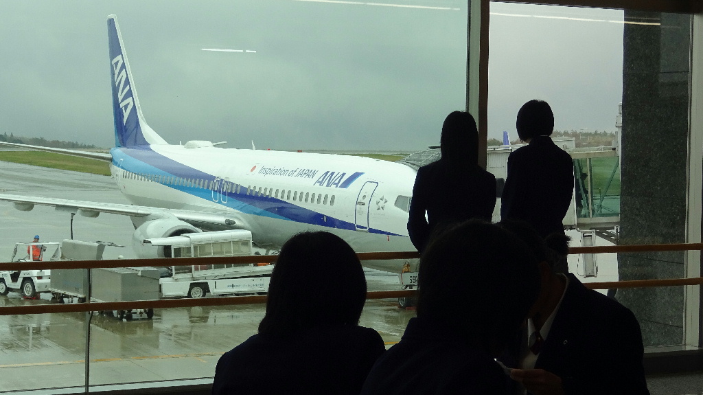 １日目 能登空港 搭乗ロビーＡ