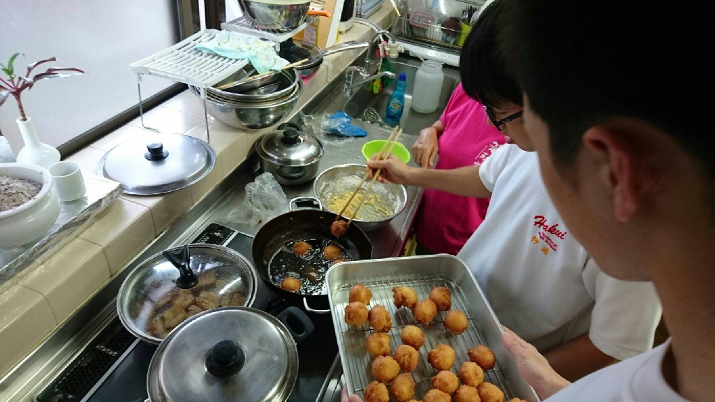 ２日目 民泊体験 郷土料理作り-2