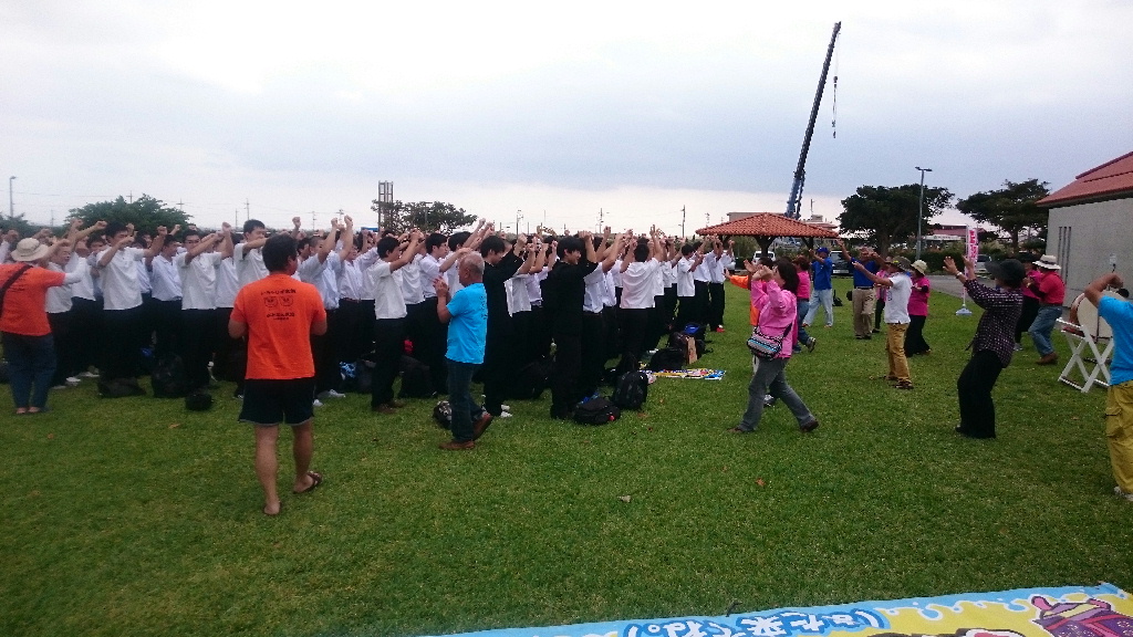 ２日目 民泊体験（読谷村 退村式②）