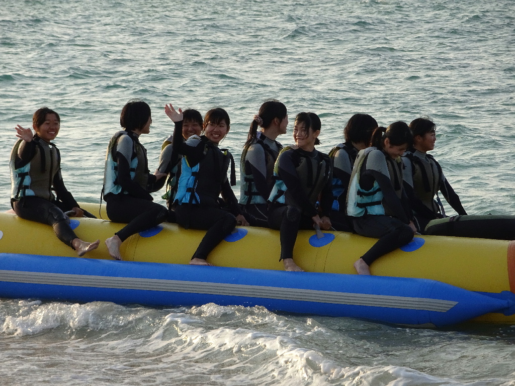 ２日目 マリンスポーツ体験 ドラゴンボート
