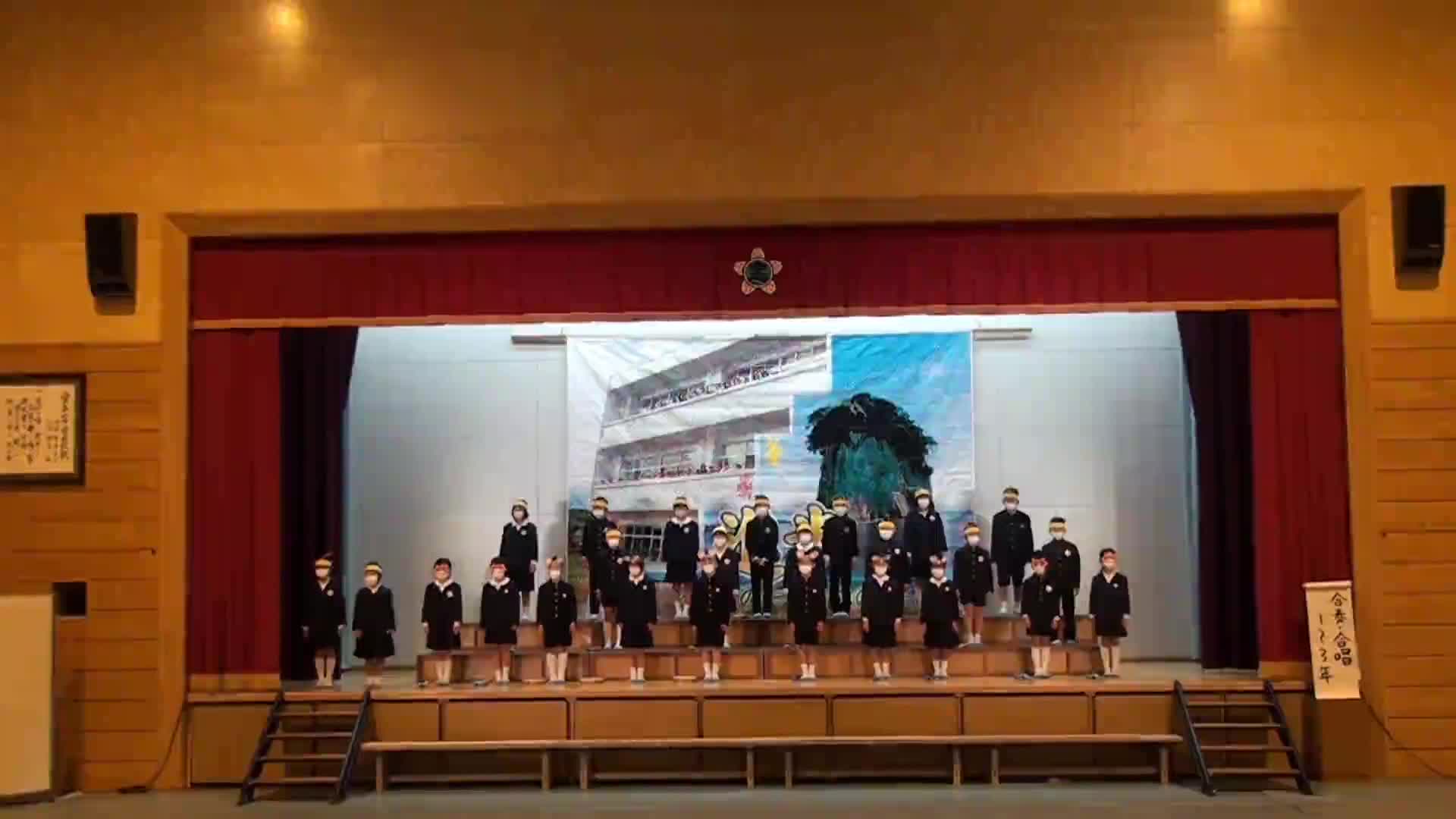 歌・合奏「あのね、のねずみは」「山のポルカ」（１～３年）