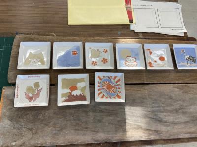 出来上がった作品