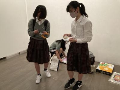 お借りした道具も片づけます