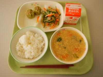 給食だより 飯田小学校 石川県珠洲市