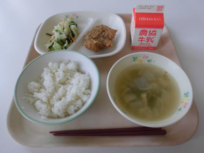 給食だより 飯田小学校 石川県珠洲市