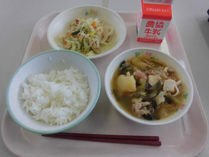 給食だより 飯田小学校 石川県珠洲市