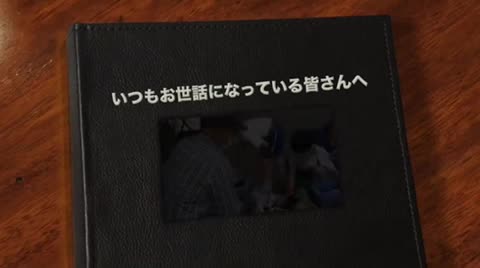 お世話になっている方々への感謝のビデオ
