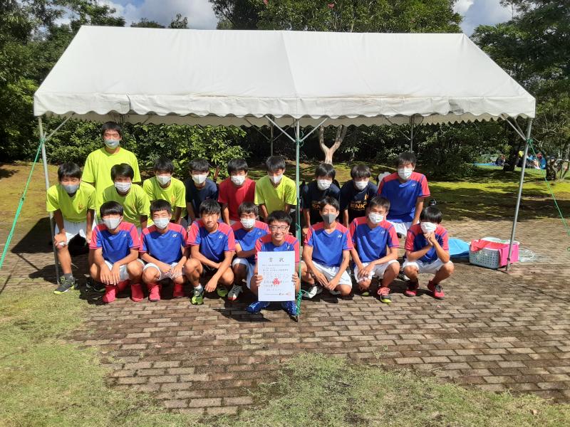 新人大会終了後喜びの集合写真