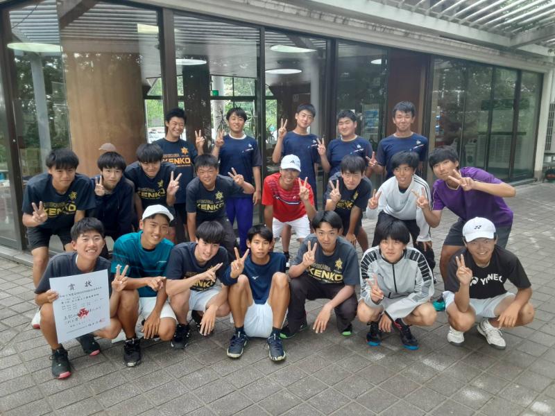 高校総体終えて全員集合写真