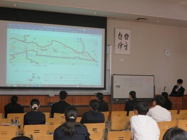 卒論発表会の様子