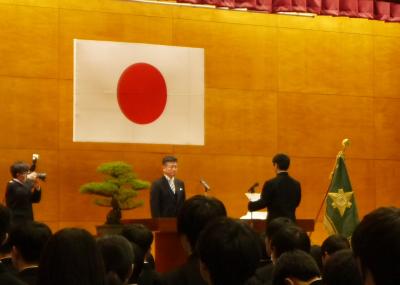 新入生による宣誓