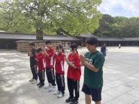 明治神宮にて必勝祈願