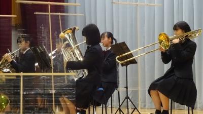 吹奏楽部演奏
