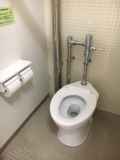 洋式化したトイレの写真