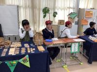 ◎中学部３年生「中学部作業製品販売」