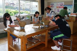 ランプシェードづくり