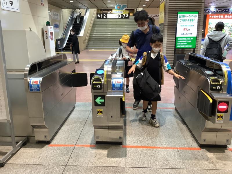ただいま、金沢駅。