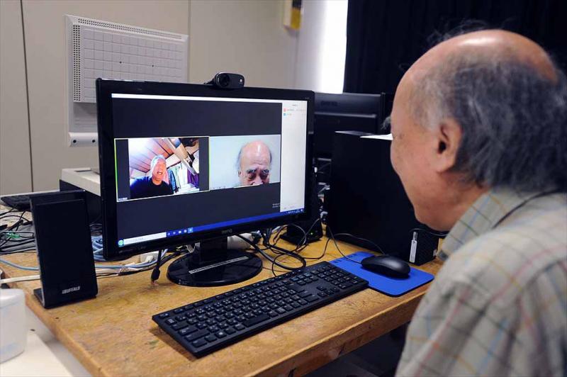 理療科・学習支援の様子