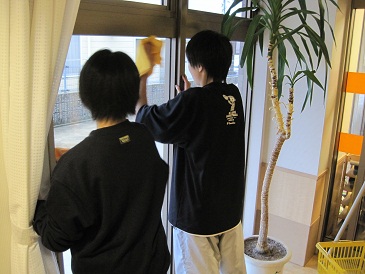 近隣施設清掃②