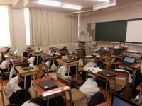 地震防災訓練の様子