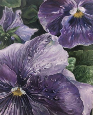 荒谷若菜さんの「パンジー」