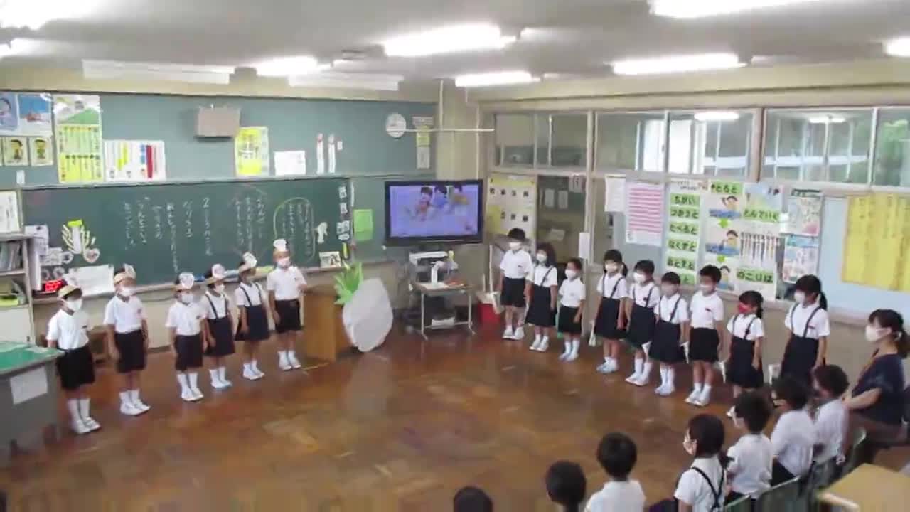 R3 １年生国語「大きなかぶ」の音読劇