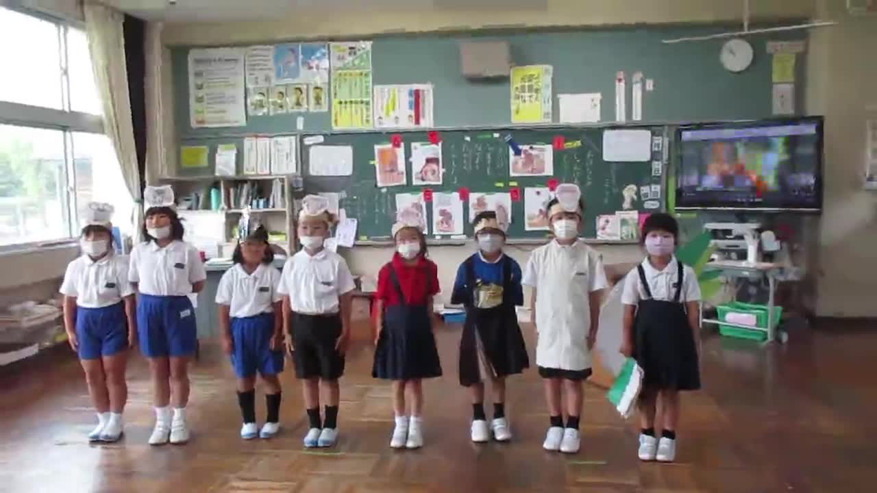 R4 １年生国語「大きなかぶ」の朗読劇