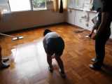 ワックスがけ③