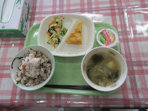 献立メニューの一例