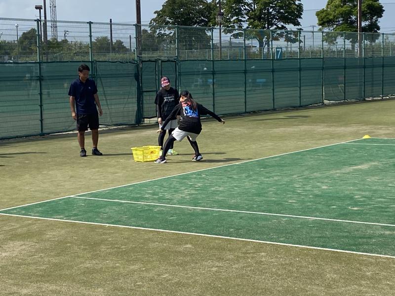 トレーニングに励む選手たち