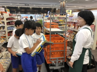 スパーマーケット訪問