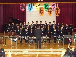 ６年生の発表
