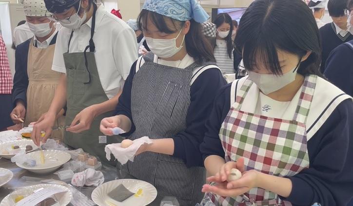 お菓子作り体験（３年生）